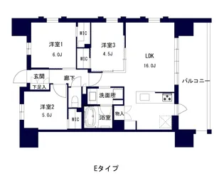千葉市中央区問屋町計画【7階】の間取り