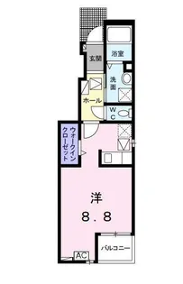 メゾン・ド・プルミエール【1階】の間取り