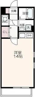 チェリーコートつつじヶ丘【2階】の間取り