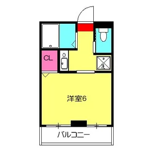 ハイムアルカディア【1階】の間取り