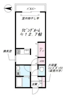 パフィオペディルム【1階】の間取り