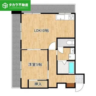 エルエーベース【3階】の間取り