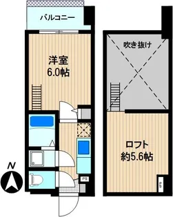 POWERHOUSE/KW【7階】の間取り