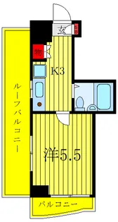 弐番館【6階】の間取り