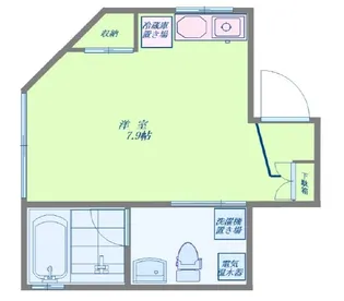 東京都中野区新井1【マンション】の間取り