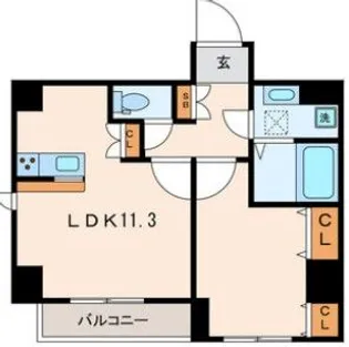 東京都荒川区町屋6【マンション】の間取り