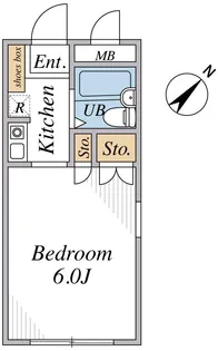 綱島グリーンハイツ【3階】の間取り