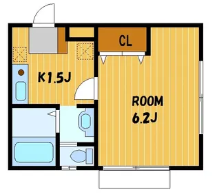 ピアヒルズ【2階】の間取り