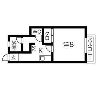 アスコット長町南【1階】の間取り