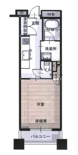 Brillia銀座id【3階】の間取り