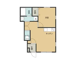 メゾンドセリジェ【1階】の間取り