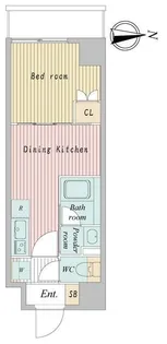 ハーモニーレジデンス東京ツリー【2階】の間取り