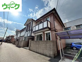 岡山県岡山市中区国富【アパート】の外観