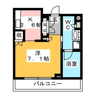 パークアクシス御茶ノ水ステージ【12階】の間取り