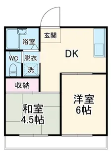 パークサイドヒルズ【1階】の間取り