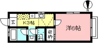 ハイフィールド【2階】の間取り