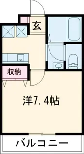 BLUE LAGOON【2階】の間取り