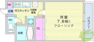 ノースヒルズ壱番館【2階】の間取り