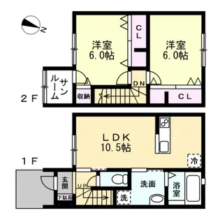 le lac A棟の間取り