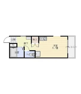 サンパティオ【3階】の間取り