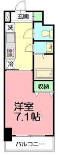 KADOIE TSUJIDO (カドイエツジドウ)【5階】の間取り