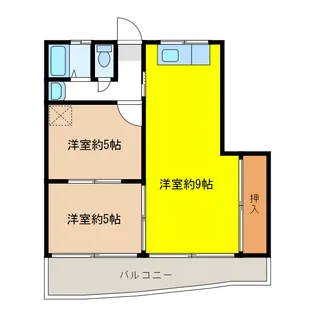 ラヴィエール笠松【2階】の間取り