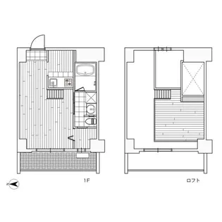 神田ヴィレッジ中川【5階】の間取り