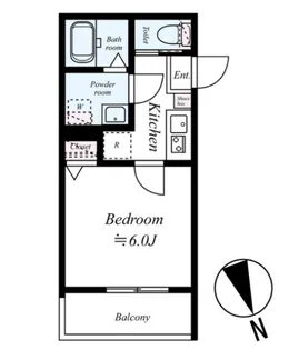 GRADUS狭山ヶ丘II【1階】の間取り
