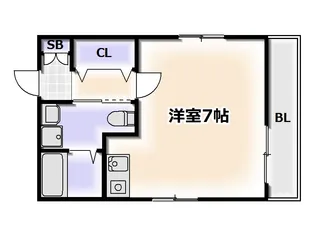 メゾン・ド・ソリジェ【4階】の間取り