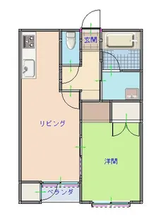ニュージョイ【2階】の間取り