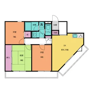 ベルメゾンT【1階】の間取り