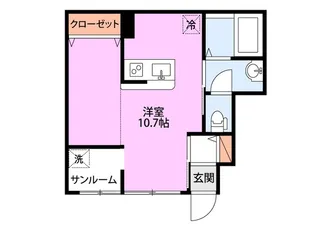 アヴァンティ【1階】の間取り