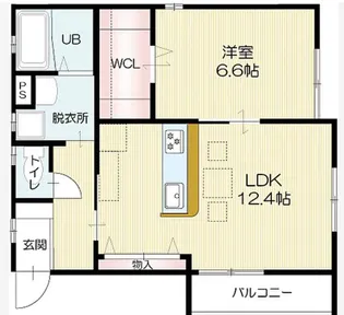 エレアージュ東姫路駅前II【2階】の間取り