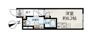 アルファ早宮【3階】の間取り