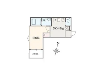 MELLAS西大宮III【2階】の間取り