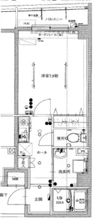 EL VIENT RIDE KAMINAKAZATO【1階】の間取り