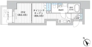 Luma高輪【5階】の間取り