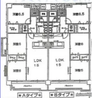 ベンハウス野田【4階】の間取り
