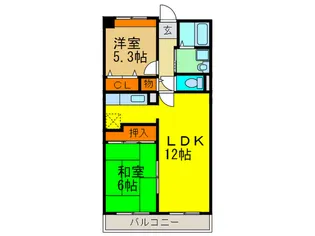 グレ-シアス豊中の間取り