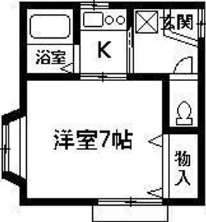 セントラルハイツ21【2階】の間取り