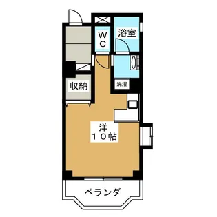 静清第3ハイツ【3階】の間取り