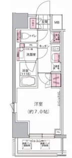 プレジリア東日本橋【3階】の間取り
