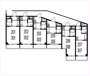 旭マンション【3階】の間取り