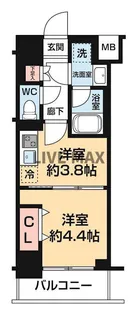 GENOVIA木場II【7階】の間取り