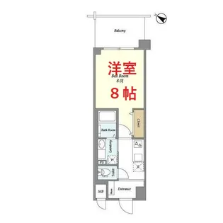 アストリア【4階】の間取り