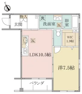 (シニア限定)ヘーベルヴィレッジ横浜片倉~ラ ルーチェ 横浜~【3階】の間取り