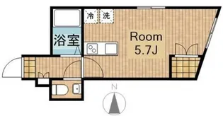 Ville franche【1階】の間取り