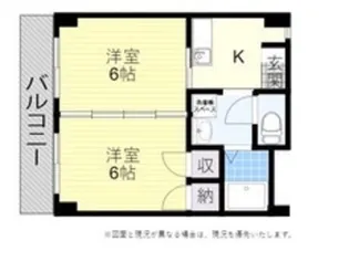 コーポ月ヶ平【3階】の間取り