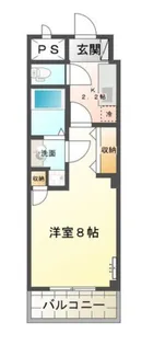 フィオーレ元茶畑II【1階】の間取り