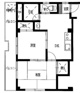 鈴木ビル【2階】の間取り